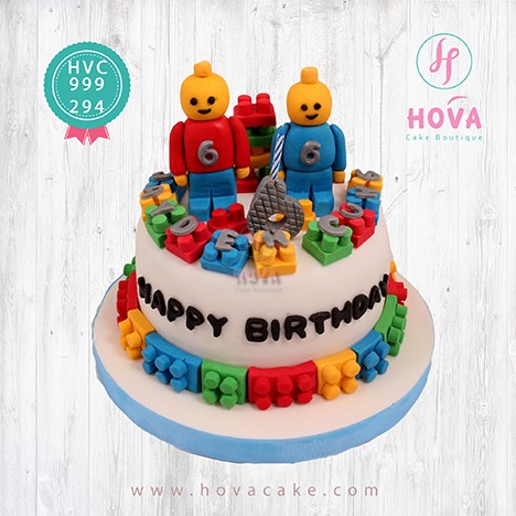 Birthday Cake Lego untuk Children Birthday Cake
