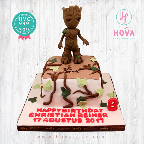 Birthday Cake Groot untuk Children Birthday Cake