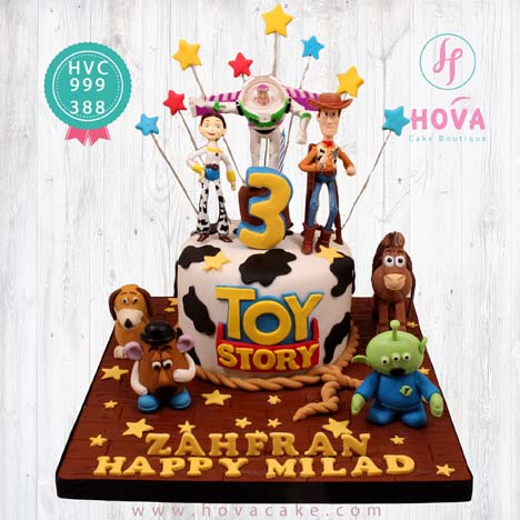Birthday Cake Toy Story untuk Children Birthday Cake