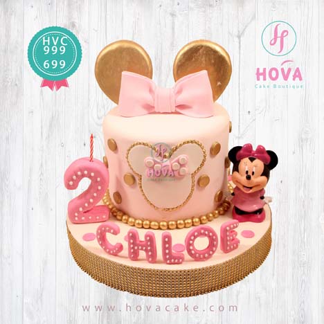Birthday Cake Minnie Mouse untuk Children Birthday Cake