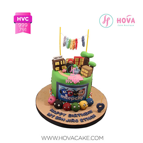 Birthday Cake Meep City untuk Children Birthday Cake
