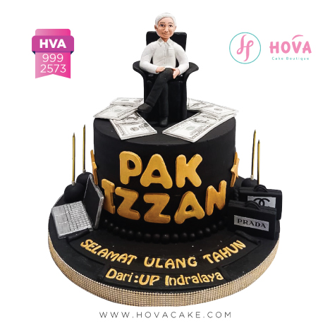 Birthday Cake Man in Chair untuk Birthday Cake for Adult