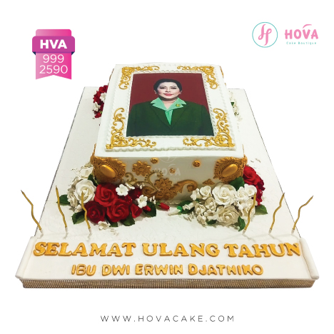 Birthday Cake Elegant with Pictures on Top untuk Birthday Cake for Adult