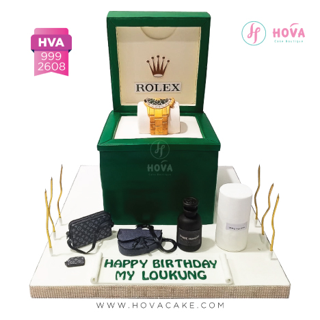 Birthday Cake Rolex Watch untuk Birthday Cake for Adult