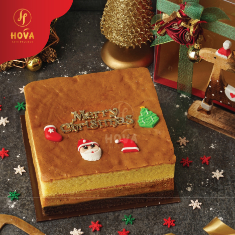 Christmas Lapis Filipine untuk Birthday Cake for Adult