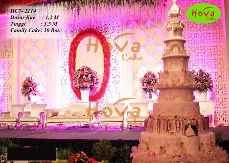 7 Tiers Wedding Cake untuk 7 Tiered Wedding Cake