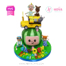 Koleksi kue : Birthday Cake Coco Melon