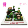 Koleksi kue : Birthday Cake Minecraft