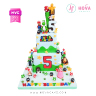 Koleksi kue : Birthday Cake Super Mario