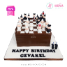 Koleksi kue : Birthday Cake Chess