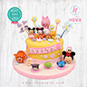 Koleksi kue : Birthday Cake Pink Tsum Tsum