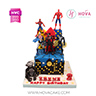 Koleksi kue : Birthday Cake Spiderman Universe