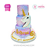 Koleksi kue : Birthday Cake Rainbow Unicorn