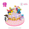 Koleksi kue : Birthday Cake BT21