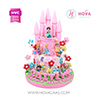 Koleksi kue : Birthday Cake Cinderella and Ariel