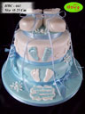Koleksi kue : Elegant Shoes Baby Cake