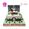 Koleksi kue : Birthday Cake Man in Office
