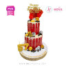 Koleksi kue : Birthday Cake Red Elegant