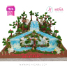 Koleksi kue : Birthday Cake Waterfall
