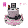Koleksi kue : Birthday Cake Chanel Makeup