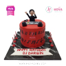 Koleksi kue : Birthday Cake Disc Jockey