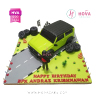 Koleksi kue : Birthday Cake Green Jeep