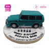 Koleksi kue : Birthday Cake Green Car