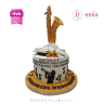 Koleksi kue : Birthday Cake Saxophone