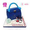 Koleksi kue : Birthday Cake Chanel Blue Bag