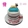 Koleksi kue : Birthday Cake Puppy on Pillow