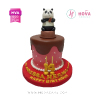 Koleksi kue : Birthday Cake Cute Panda
