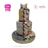 Koleksi kue : Birthday Cake 2 Side Elegant