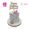 Koleksi kue : Birthday Cake Luxury Pastel Color