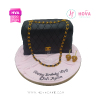 Koleksi kue : Birthday Cake Chanel Bag