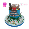 Koleksi kue : Birthday Cake Dad Relaxing