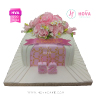 Koleksi kue : Birthday Cake Luxury Pink Gold