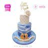 Koleksi kue : Birthday Cake Luxury 2 Tier