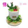 Koleksi kue : Birthday Cake Cactus