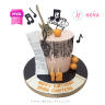 Koleksi kue : Birthday Cake Guitar