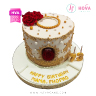 Koleksi kue : Birthday Cake Elegant Rose