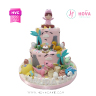 Koleksi kue : Birthday Cake Cute Dinosaurs