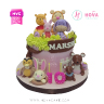 Koleksi kue : Birthday Cake Winnie the Pooh