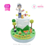 Koleksi kue : Birthday Cake School Kid