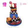 Koleksi kue : Birthday Cake HotWheels