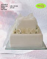 Koleksi kue : Elegant Flowered Wedding Cake