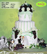 Koleksi kue : Soft Green Themed Wedding Cake