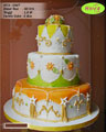 Koleksi kue : Sunny Garden Wedding Cake