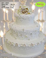 Koleksi kue : White Vintage Wedding Cake
