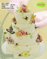 Koleksi kue : Butterfly Garden Wedding Cake