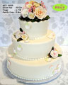 Koleksi kue : Colorful Flower Wedding Cake